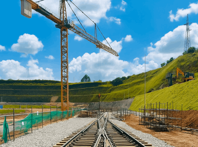 Construção e manutenção de ferrovias